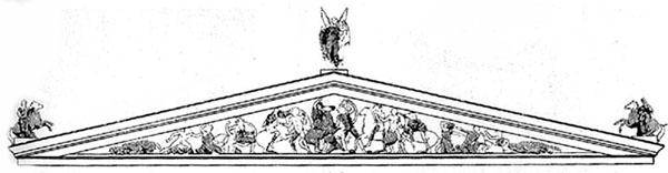 Image Map of pediment