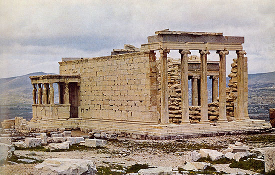 Photo of Erechtheion ruin