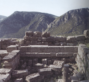 Photo Treasury ruins