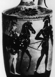 LEKYTHOS (ATHENIAN, BLACK-FIGURE)