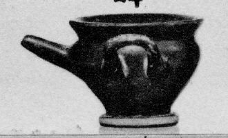 FEEDER (ATHENIAN, BLACK GLAZE)