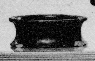 DISH (ATHENIAN, BLACK GLAZE)