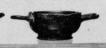 CUP, STEMLESS (ATHENIAN, BLACK GLAZE)