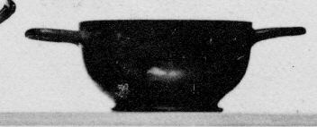 CUP, STEMLESS (ATHENIAN, BLACK GLAZE)