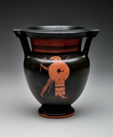 KRATER, COLUMN (ATHENIAN, RED-FIGURE)