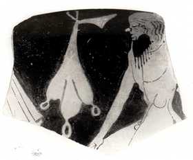 CUP, FRAGMENT (ATHENIAN, RED-FIGURE)