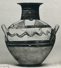 AMPHORA, BELLY-HANDLED (CYPRIOT, IRON AGE)