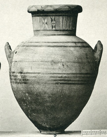 AMPHORA, BELLY-HANDLED (CYPRIOT, IRON AGE)