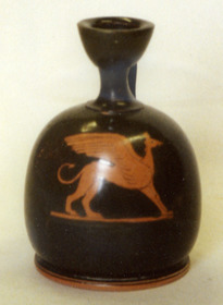 LEKYTHOS, SQUAT (ATHENIAN, RED-FIGURE)