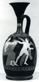 LEKYTHOS, SQUAT (ATHENIAN, RED-FIGURE)