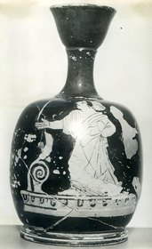 LEKYTHOS, SQUAT (ATHENIAN, RED-FIGURE)