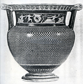 KRATER, COLUMN (ATHENIAN, RED-FIGURE)