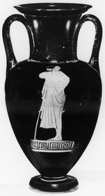 AMPHORA, NECK (ATHENIAN, RED-FIGURE)