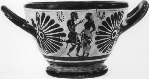 SKYPHOS (ATHENIAN, BLACK-FIGURE)