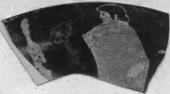 CUP, FRAGMENT (ATHENIAN, RED-FIGURE)