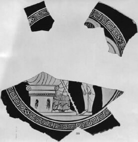 CUP, FRAGMENTS (ATHENIAN, RED-FIGURE)