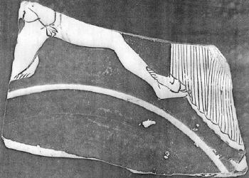 CUP, FRAGMENT (ATHENIAN, RED-FIGURE)