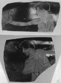 CUP, FRAGMENTS (ATHENIAN, RED-FIGURE)