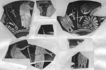 CUP, FRAGMENTS (ATHENIAN, RED-FIGURE)