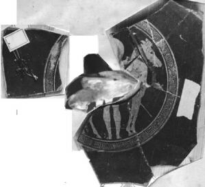 CUP, FRAGMENTS (ATHENIAN, RED-FIGURE)