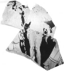 CUP, FRAGMENT (ATHENIAN, RED-FIGURE)