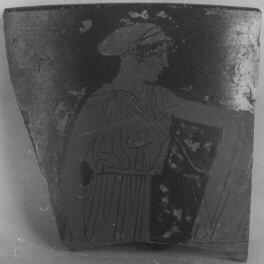 SKYPHOS, FRAGMENT (ATHENIAN, RED-FIGURE)