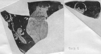 CUP, FRAGMENTS (ATHENIAN, RED-FIGURE)