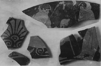 CUP, FRAGMENTS (ATHENIAN, RED-FIGURE)