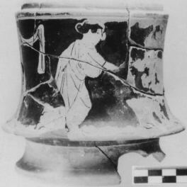 PYXIS, FRAGMENT (ATHENIAN, RED-FIGURE)