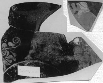 CUP, FRAGMENTS (ATHENIAN, RED-FIGURE)