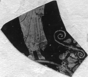 CUP, FRAGMENT (ATHENIAN, RED-FIGURE)
