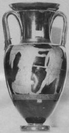 AMPHORA, NECK (ATHENIAN, RED-FIGURE)