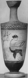 LEKYTHOS (ATHENIAN, RED-FIGURE)