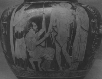 STAMNOS (ATHENIAN, RED-FIGURE)