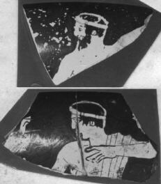 CUP, FRAGMENTS (ATHENIAN, RED-FIGURE)