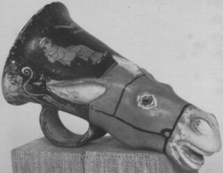 FIGURE VASE (ATHENIAN, RED-FIGURE)