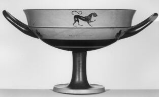 CUP, LITTLE MASTER LIP (ATHENIAN, BLACK-FIGURE)