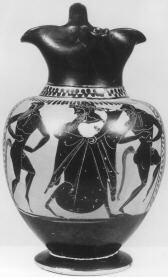 OINOCHOE (ATHENIAN, BLACK-FIGURE)