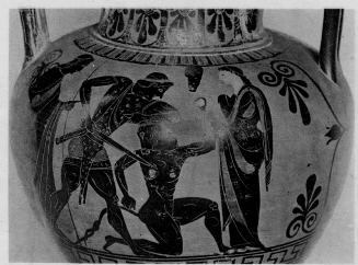 AMPHORA, NECK (ATHENIAN, BLACK-FIGURE)