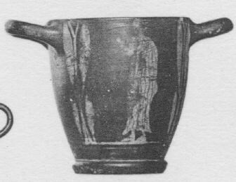 SKYPHOS (SOUTH ITALIAN, APULIAN, PSEUDO RED-FIGURE)