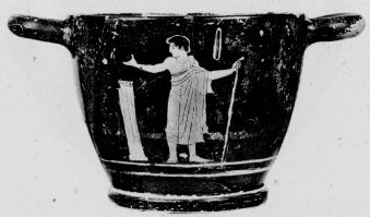 SKYPHOS (ATHENIAN, RED-FIGURE)
