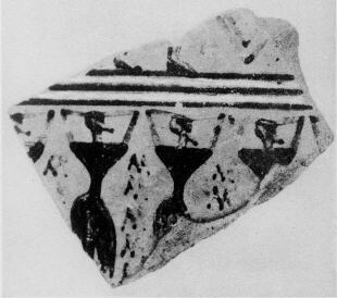 FRAGMENT (ATHENIAN GEOMETRIC, SILHOUETTE)