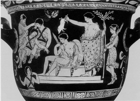 KRATER, BELL (SOUTH ITALIAN, APULIAN, RED-FIGURE)