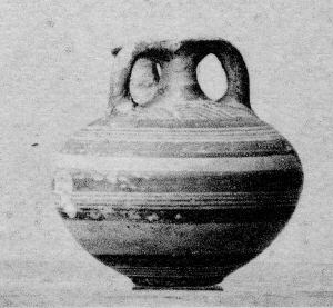 STIRRUP JAR (MYCENEAN)