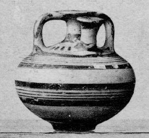 STIRRUP JAR (MYCENEAN)