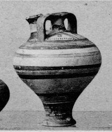 STIRRUP JAR (MYCENEAN)