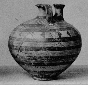 STIRRUP JAR (MYCENEAN)