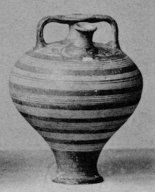 STIRRUP JAR (MYCENEAN)