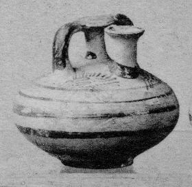 STIRRUP JAR (MYCENEAN)