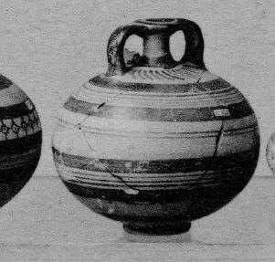 STIRRUP JAR (MYCENEAN)